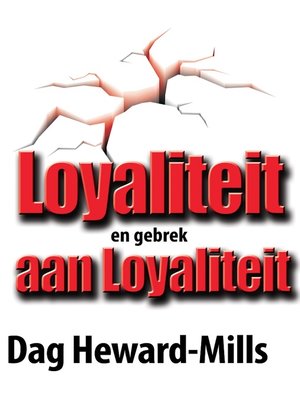 cover image of Loyaliteit en gebrek aan Loyaliteit